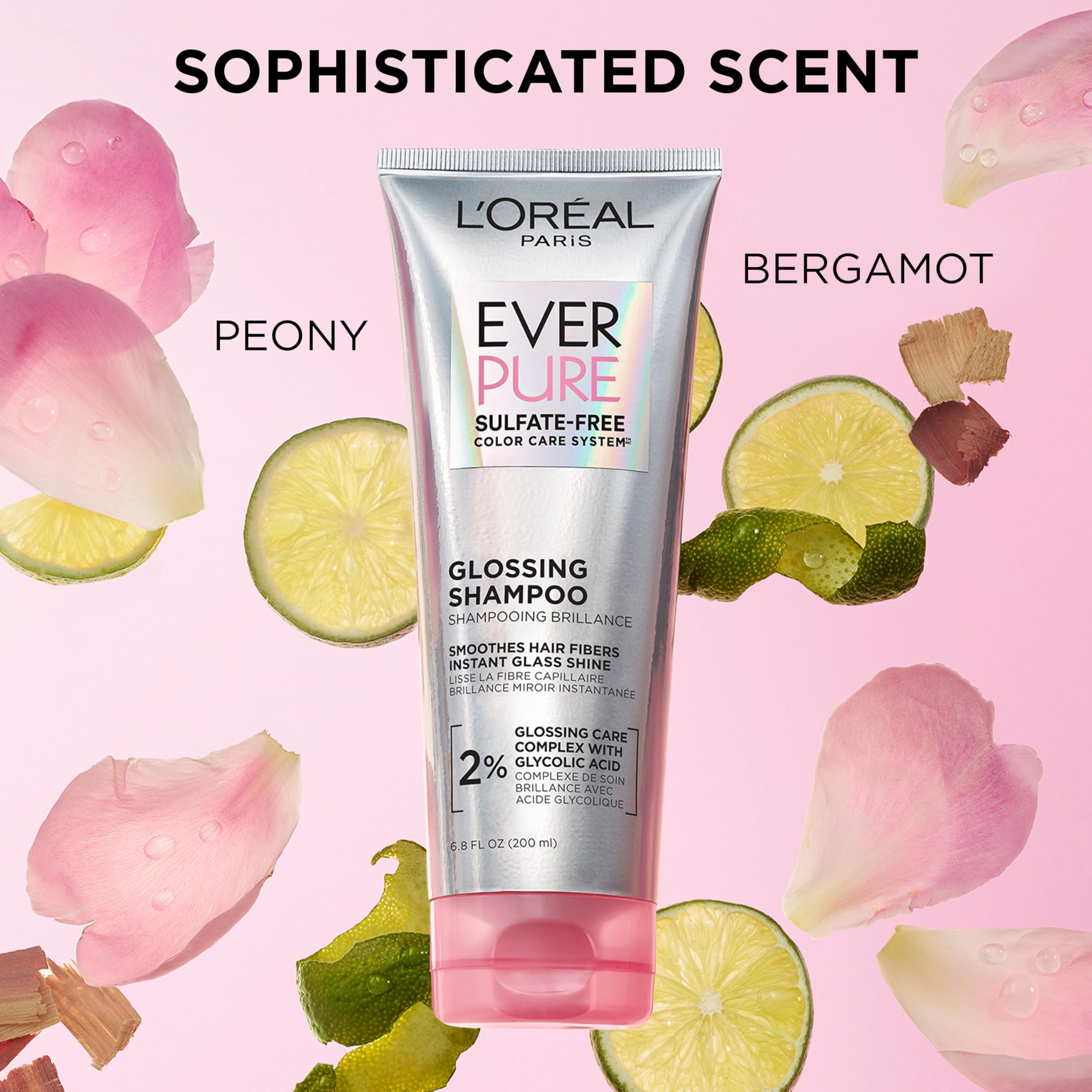 L'Oreal Paris etiqueta con ácido glicólico que realza el alisado