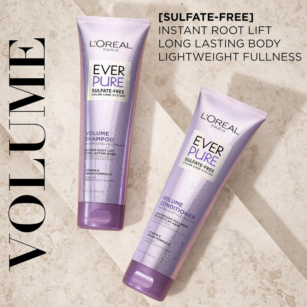 L'Oreal Paris textura de espuma cremosa que facilita el enjuague y volumen