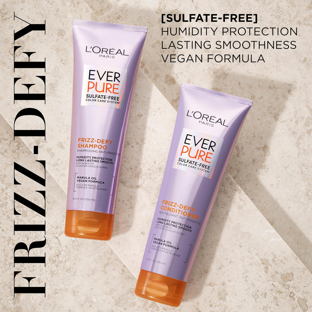 L'Oreal Paris etiqueta con ingredientes y beneficios para cabello coloreado