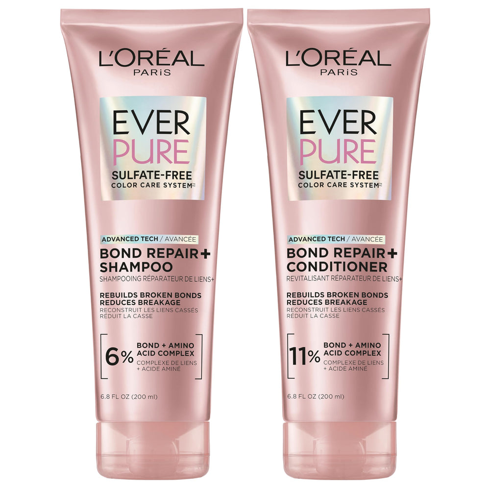L'Oreal Paris frente del empaque Bond Repair mostrando contenido y beneficio