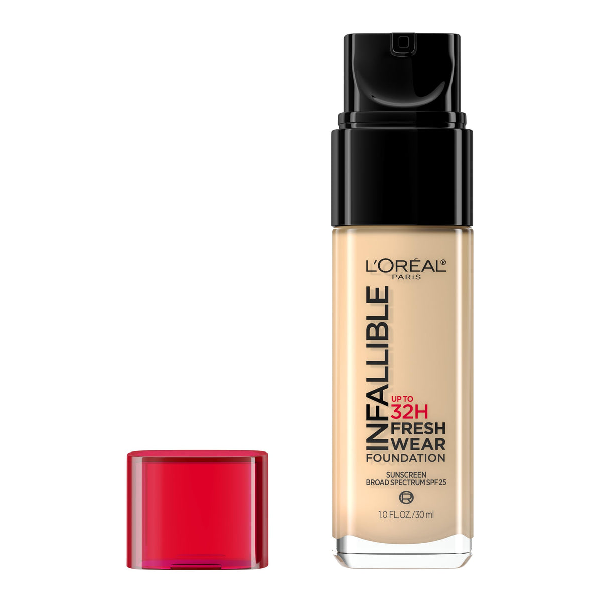 L'Oreal Paris frontal del empaque mostrando el nombre y acabado