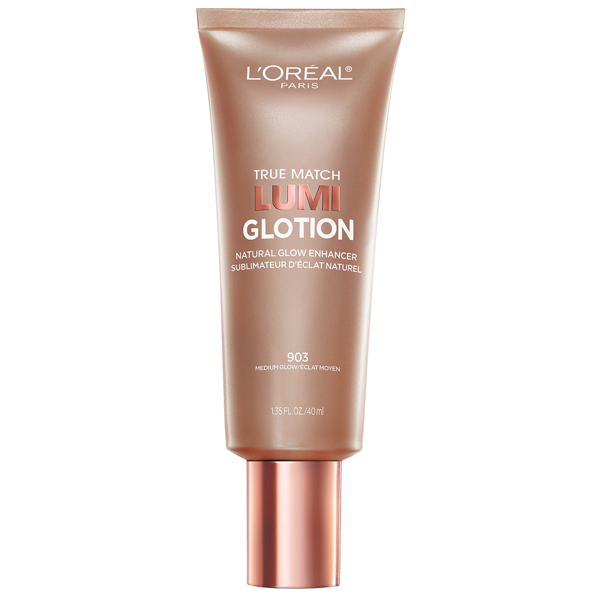 L'Oreal Paris frente del envase mostrando diseño y marca, fácil identificación
