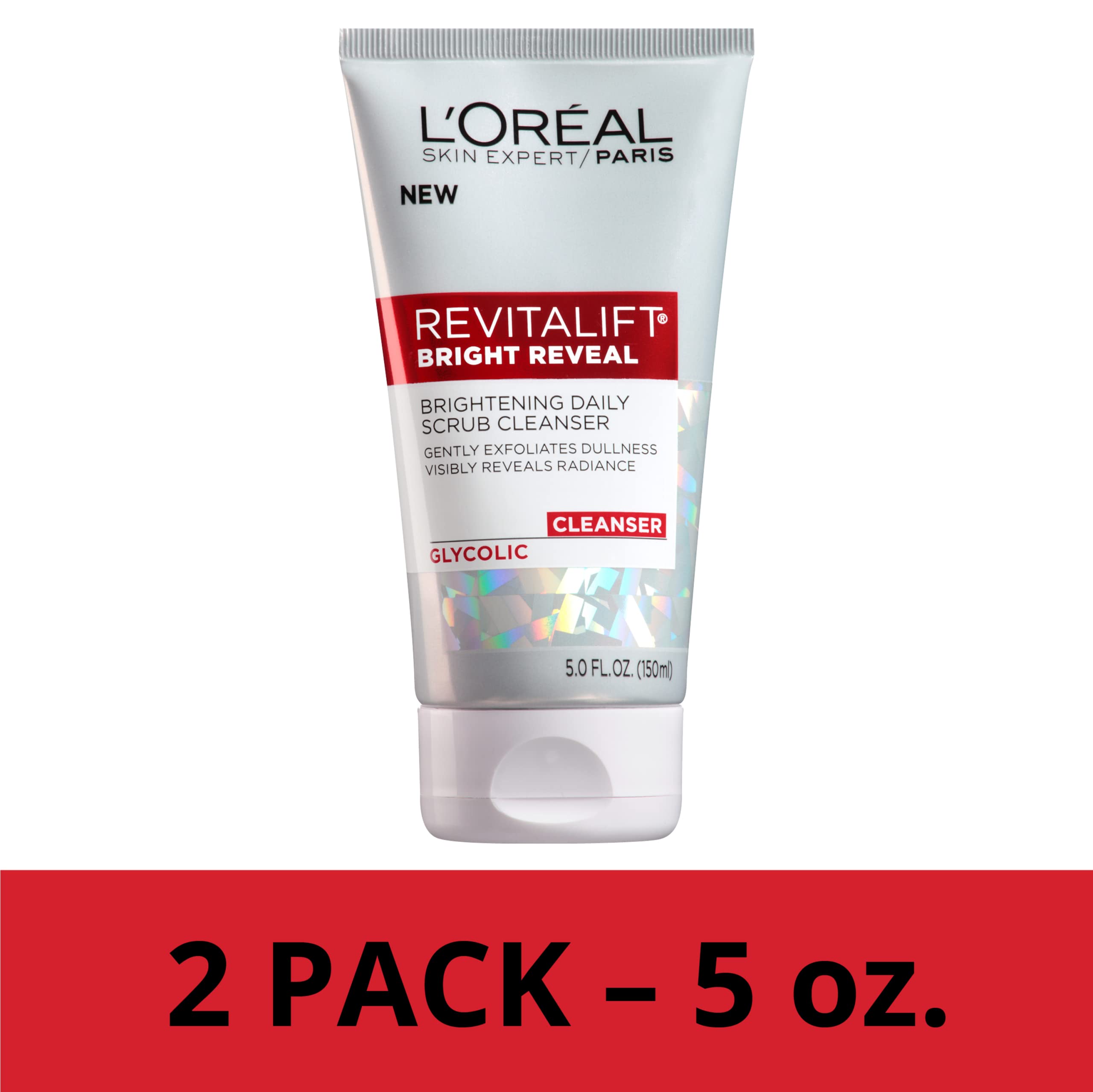 L'Oreal Paris macro de micro-perlas mostrando exfoliación suave