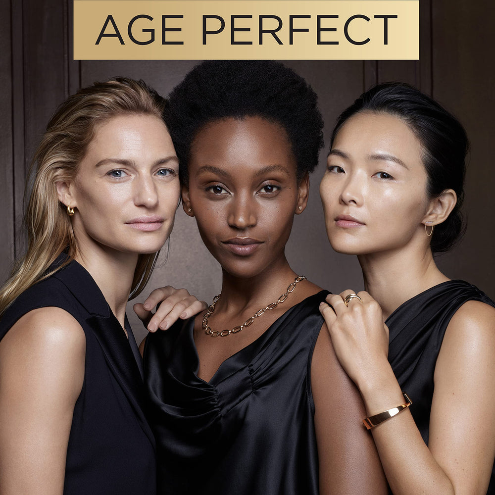 L'Oreal Paris mujer aplicando crema para una mirada más descansada