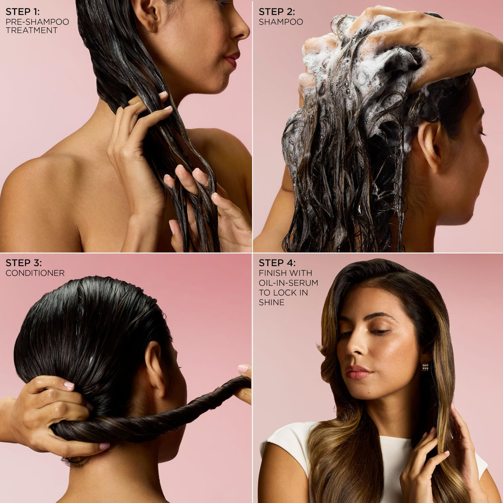 L'Oreal Paris combinación de Oil-in-Serum y acondicionador para acabado brillante