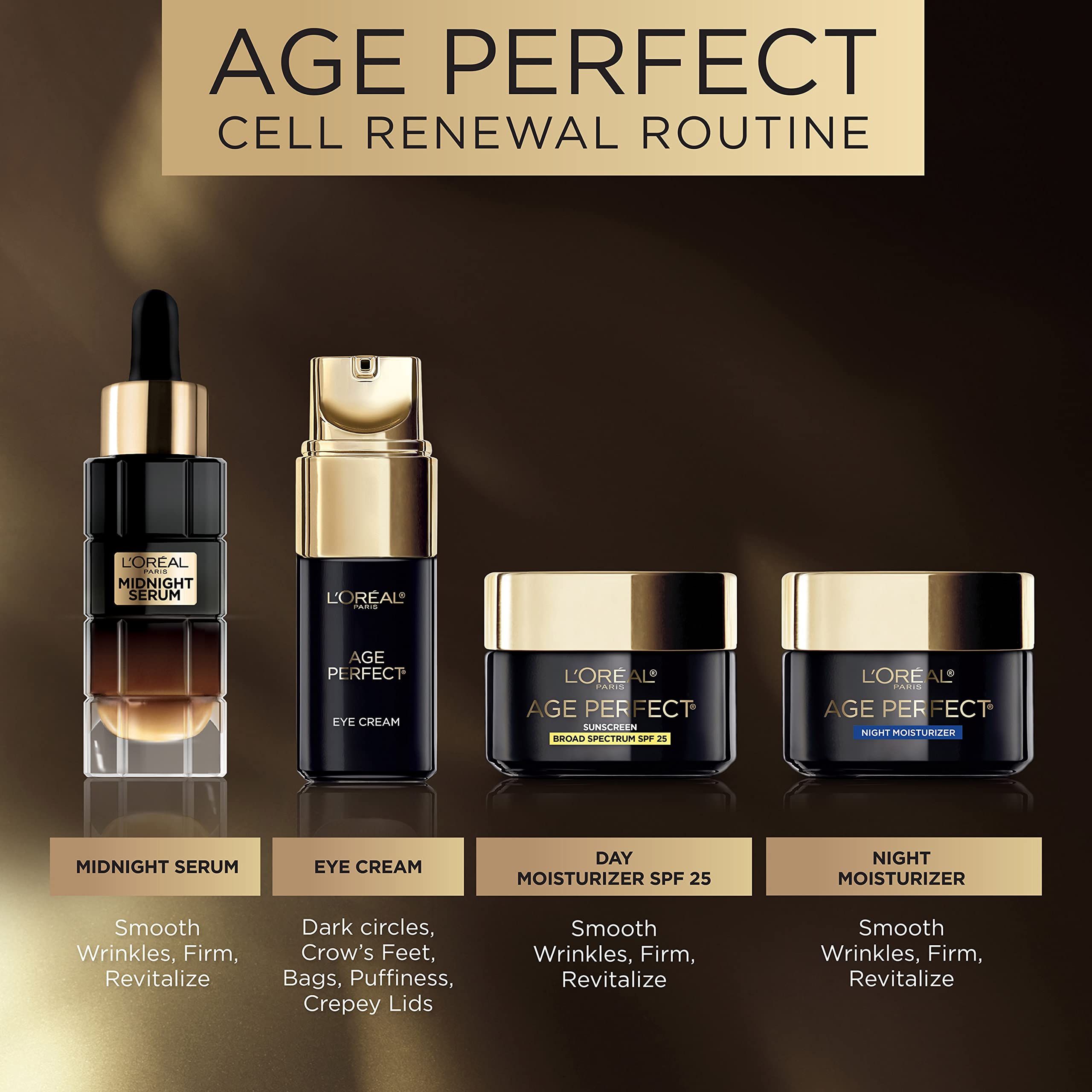 L'Oreal Paris frasco en mano para mostrar tamaño práctico y fácil transporte