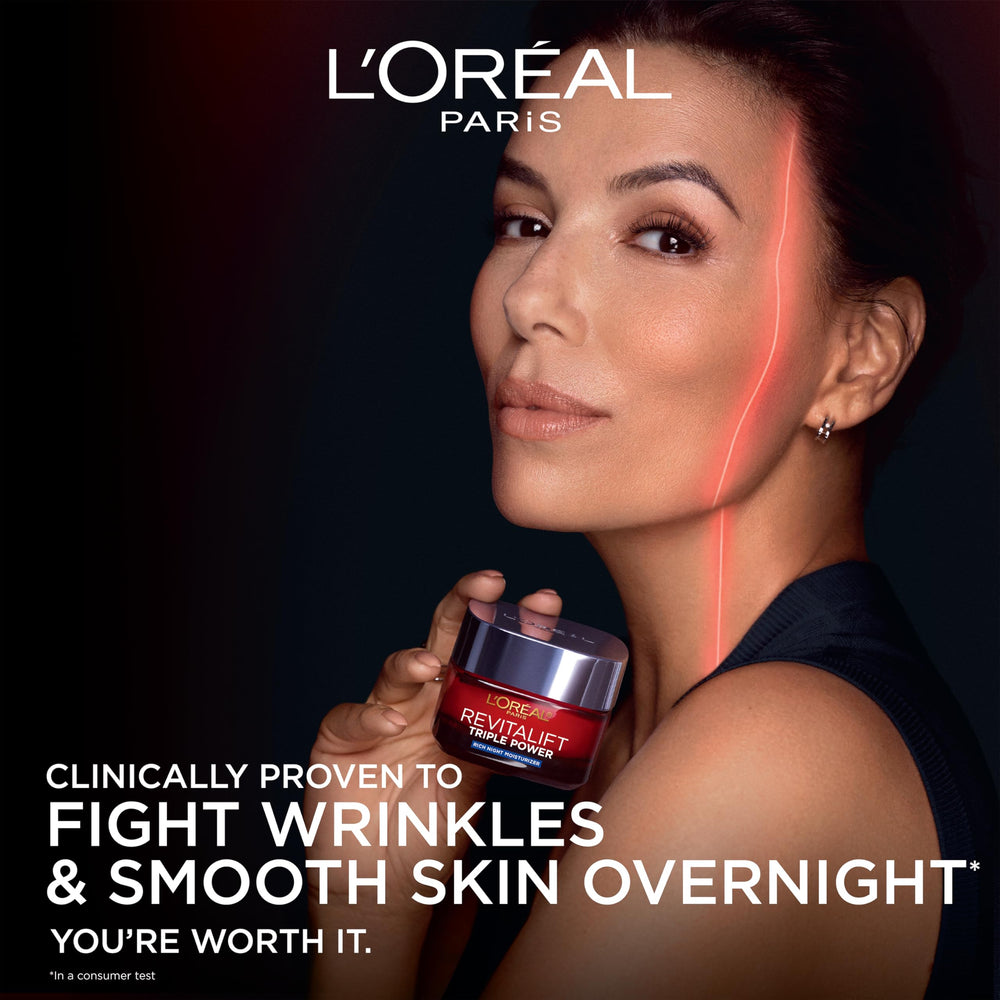 L'Oreal Paris textura de bálsamo en primer plano con aspecto nutritivo