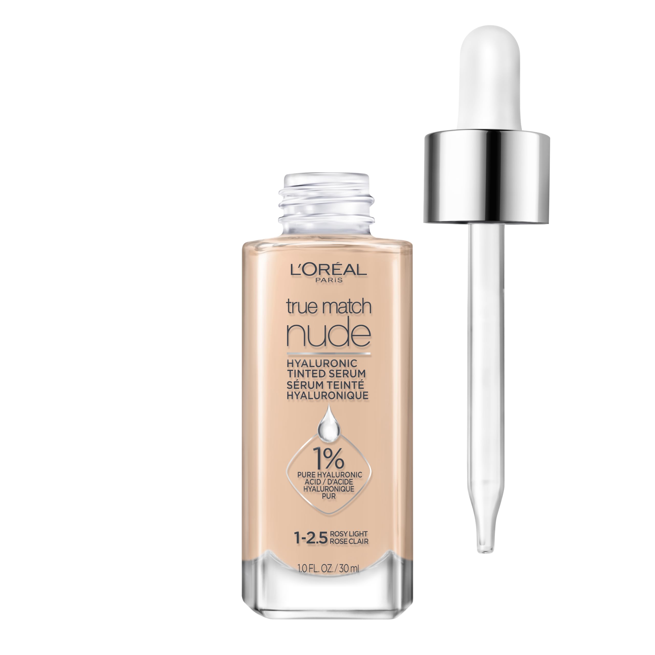 L'Oreal Paris frontal del envase mostrando diseño y etiqueta beneficiosa