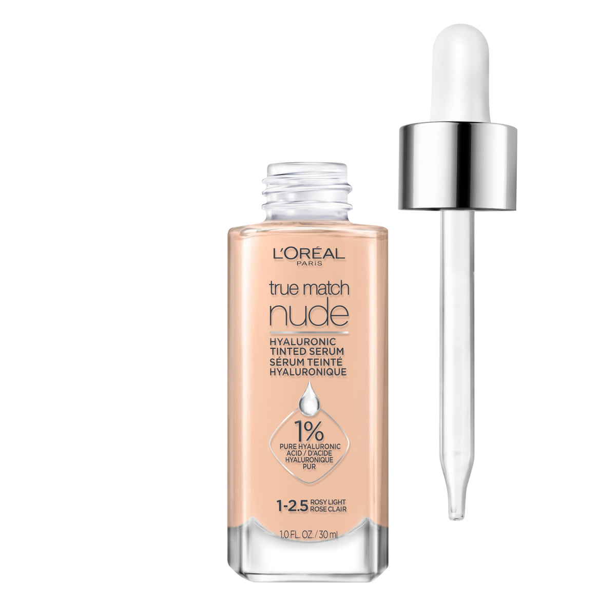 L'Oreal Paris frontal del envase mostrando diseño y etiqueta beneficiosa