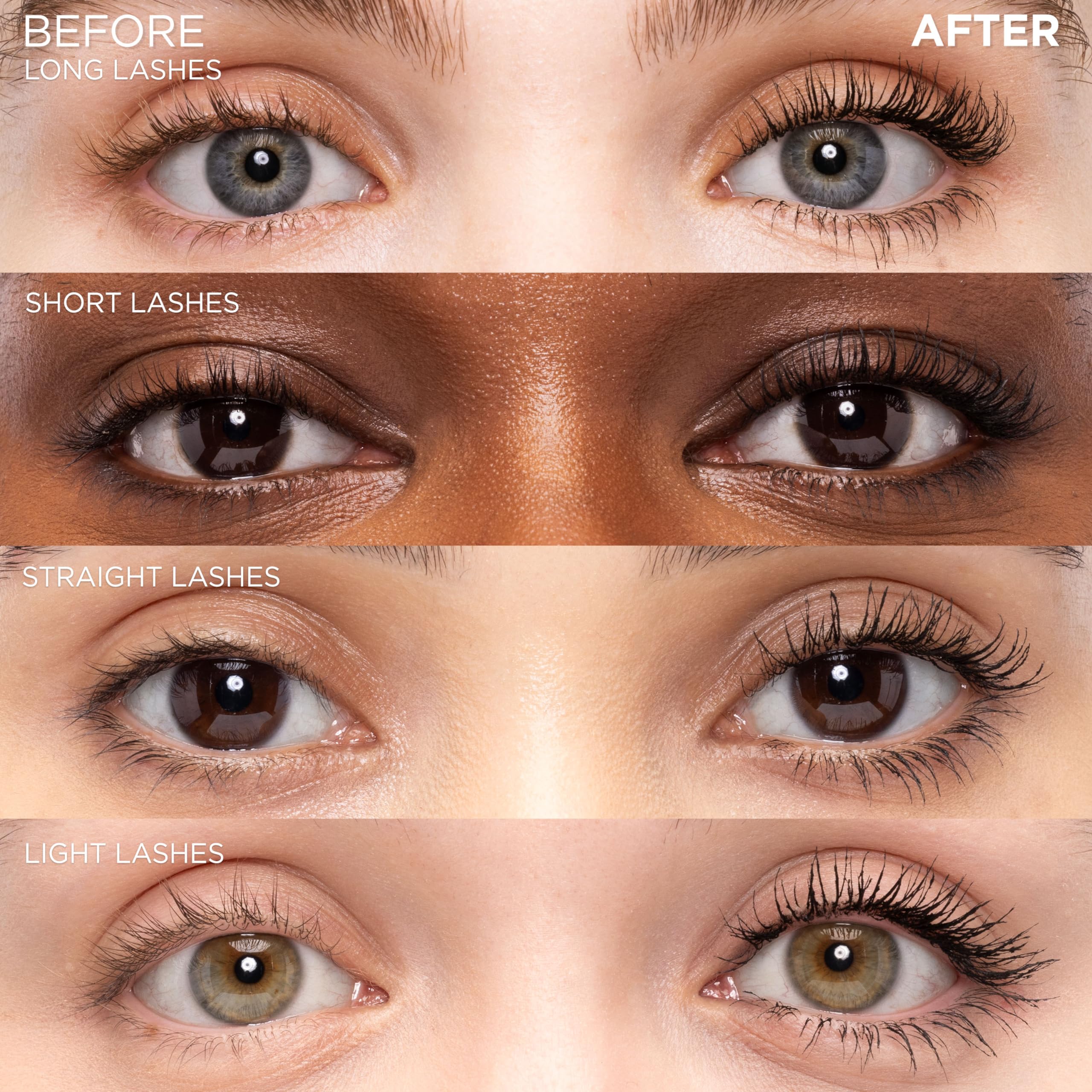 L'Oreal Paris textura de la fórmula aplicada, fácil de construir sin grumos