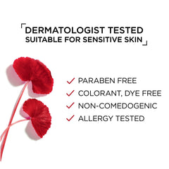 L'Oréal Paris textura de la crema ligera que se absorbe rápidamente