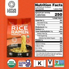 Lotus Foods fideos en tazón listo para comer, versatilidad y sabor limpio