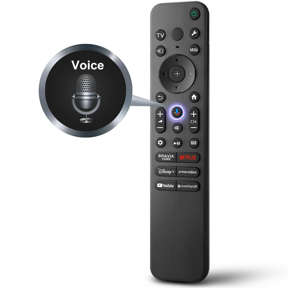 LOUTOC mando frontal compatible Sony Bravia con diseño ergonómico y acceso rápido