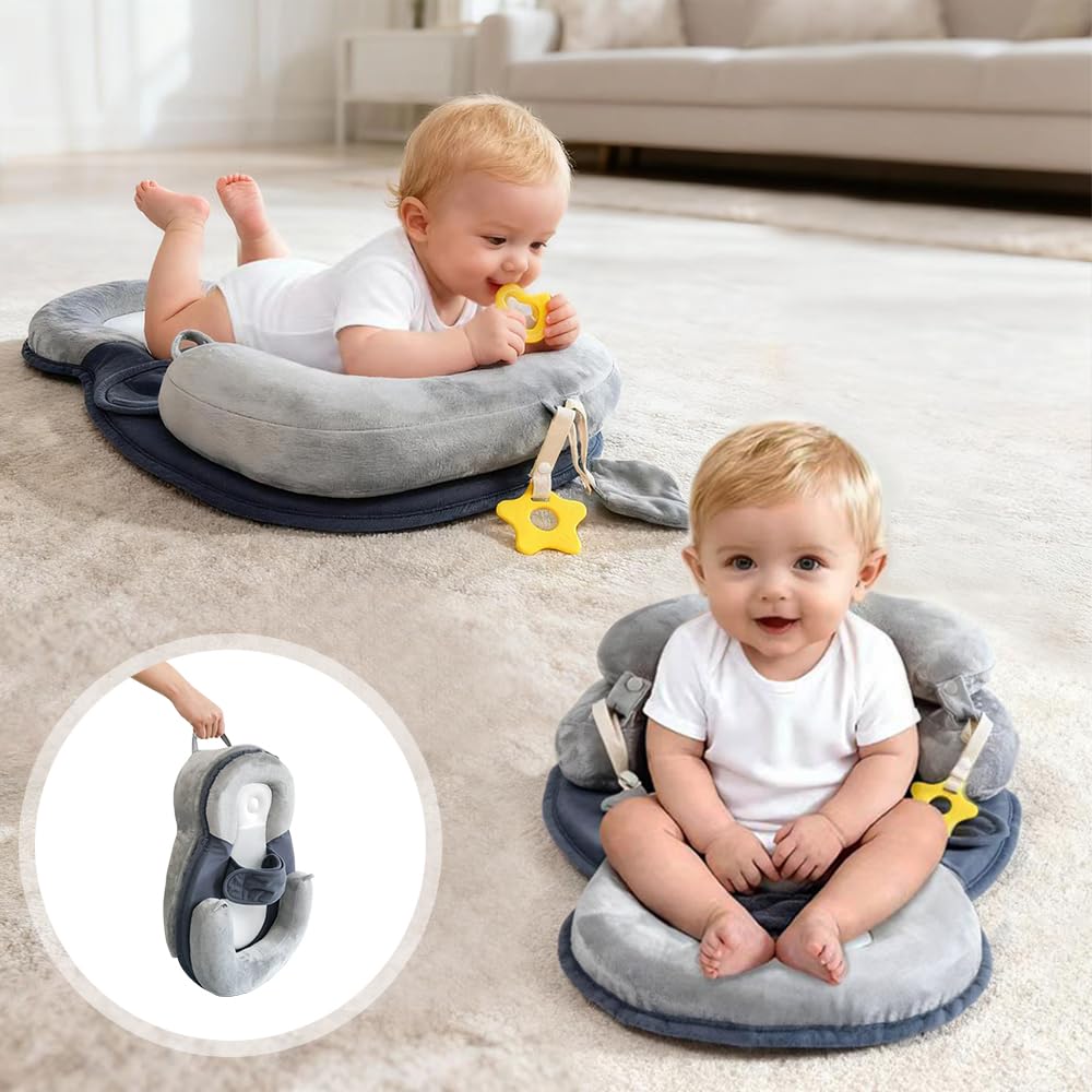 LOVE MAGE alfombra para tummy time, superficie segura y transpirable