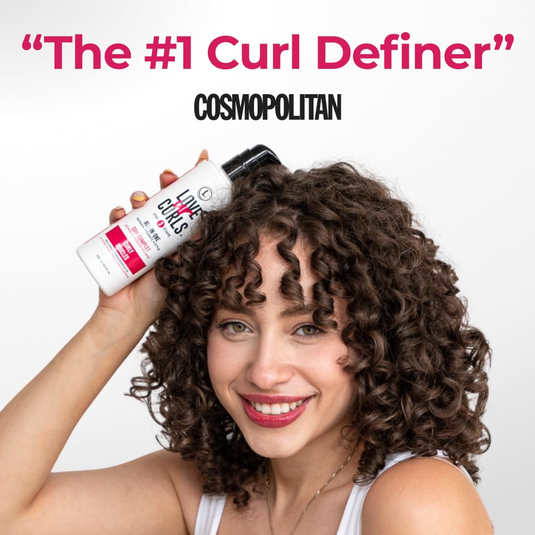 Love Ur Curls with shea butter ingredient shot showing moisture boost