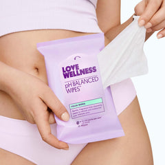 Love Wellness etiqueta con ingredientes principales y beneficios claros