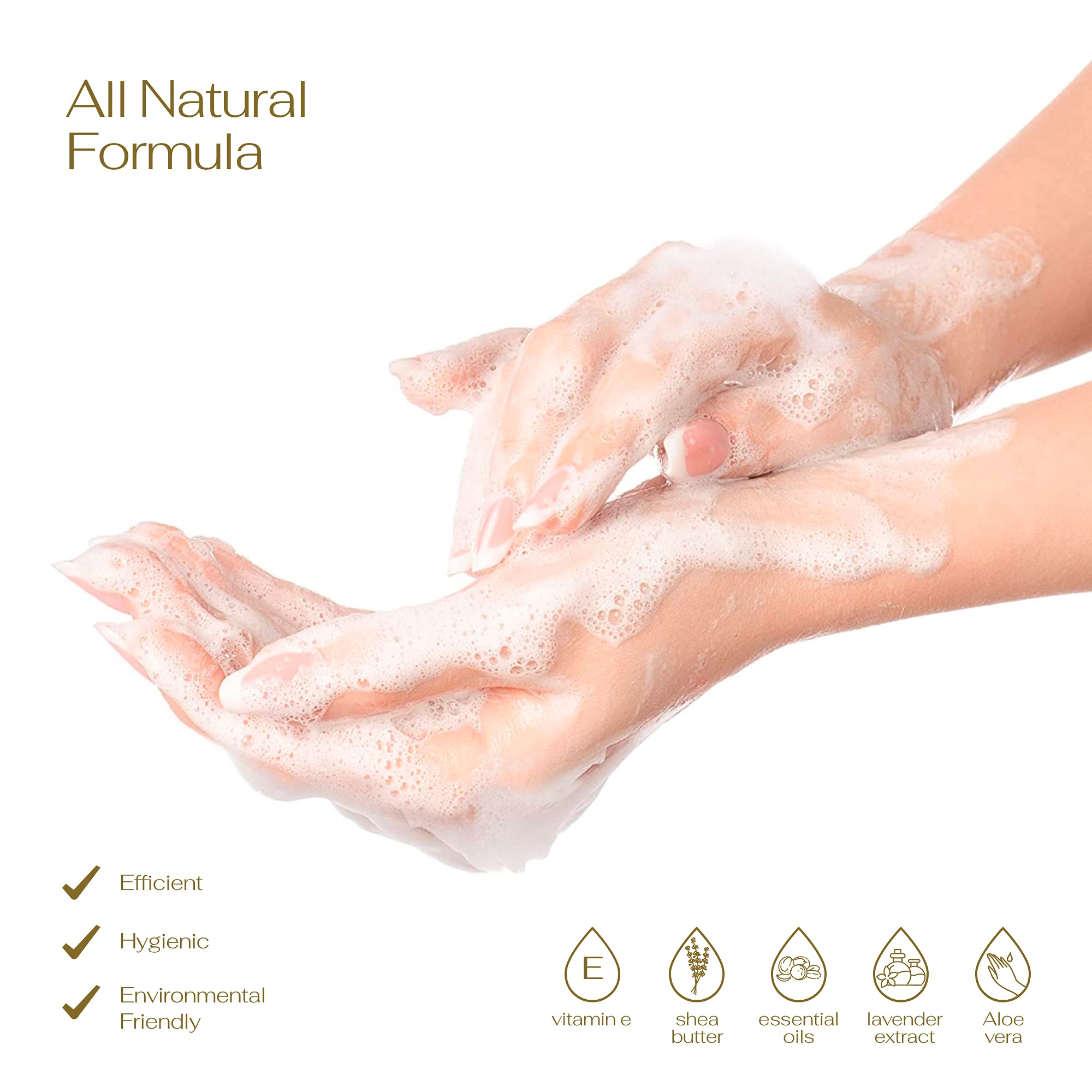Lovery etiqueta con ingredientes naturales y beneficios visibles