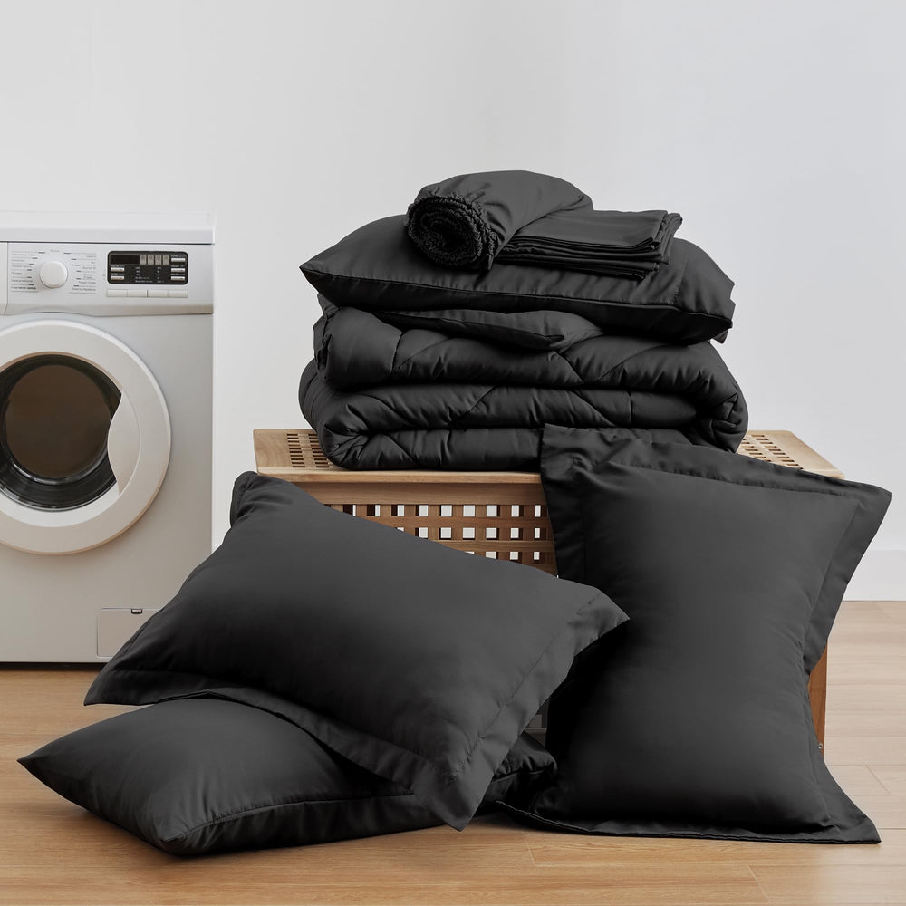 Love's cabin conjunto completo de 7 piezas dispuesto para mostrar contenido