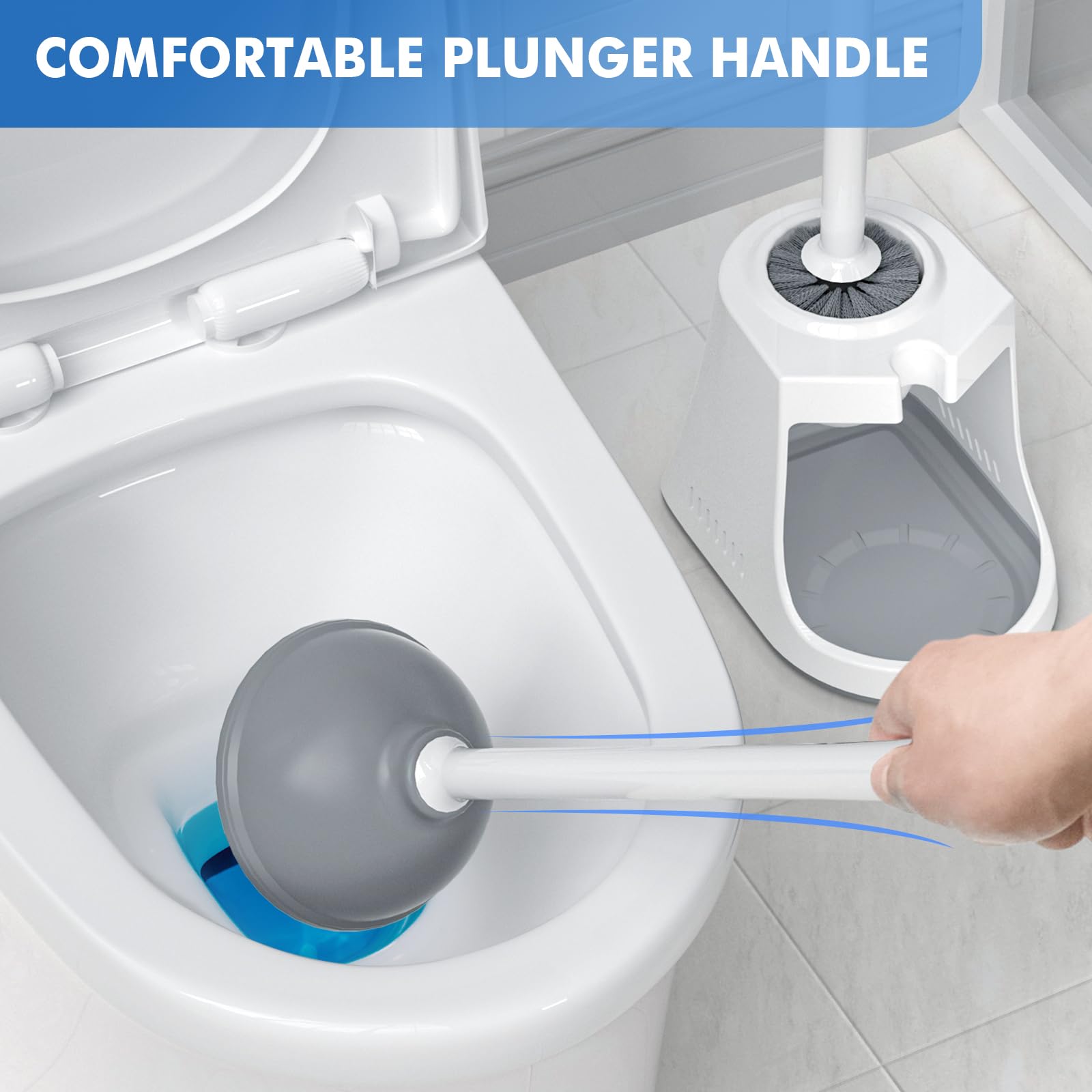 LOVLOY mango ergonómico con agarre cómodo para mayor control al usarlo