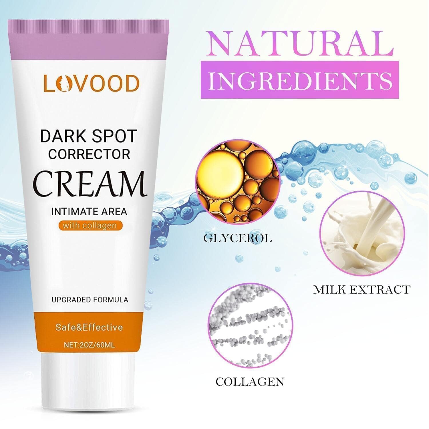 LOVOOD envase abierto con crema visible listo para aplicar y nutrir