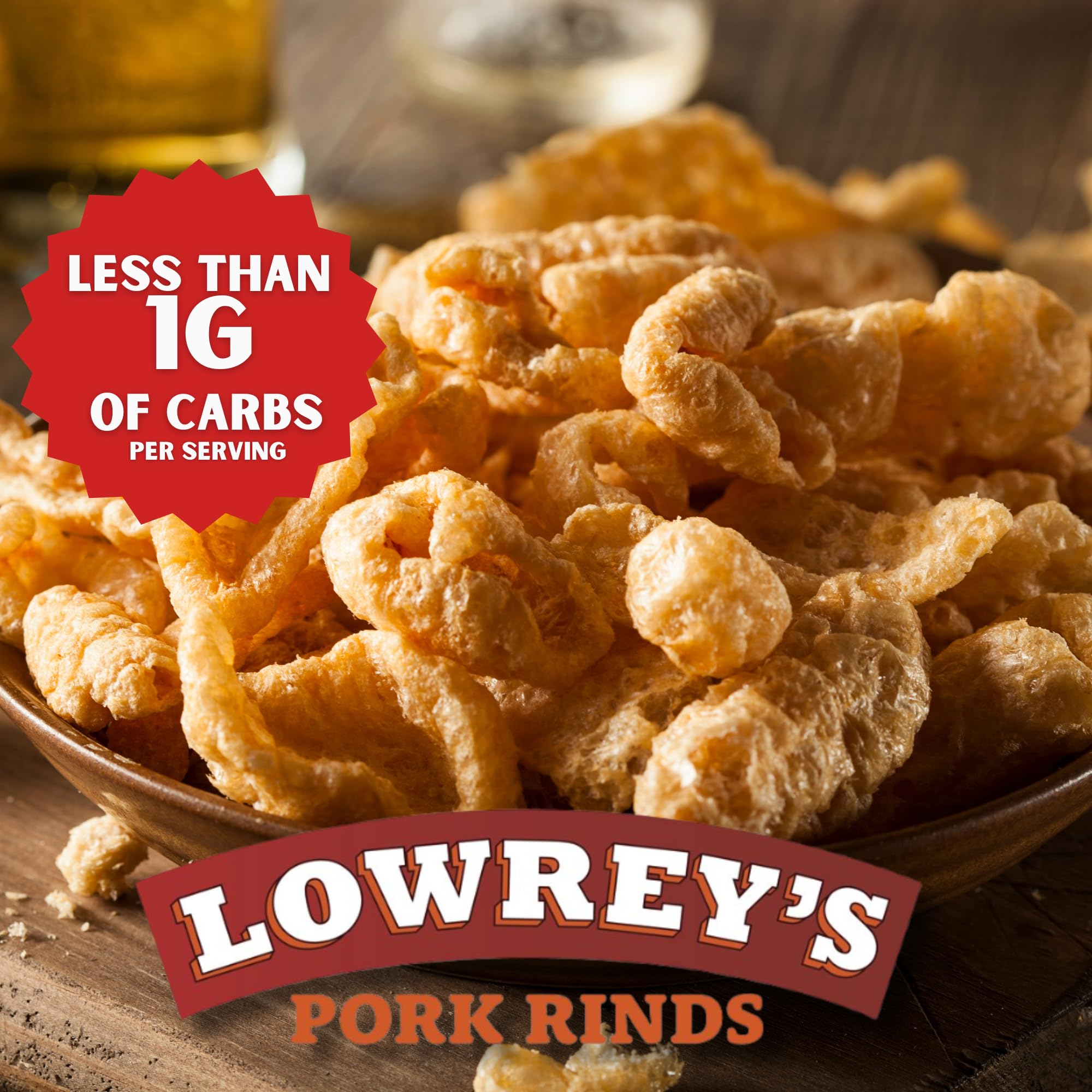 Lowrey's close-up of curled texture displaying crunchy, airy bite
