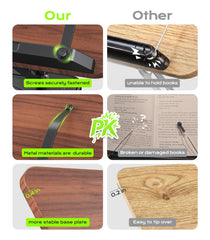 LOXP detalle del brazo ergonómico para lectura a altura visual