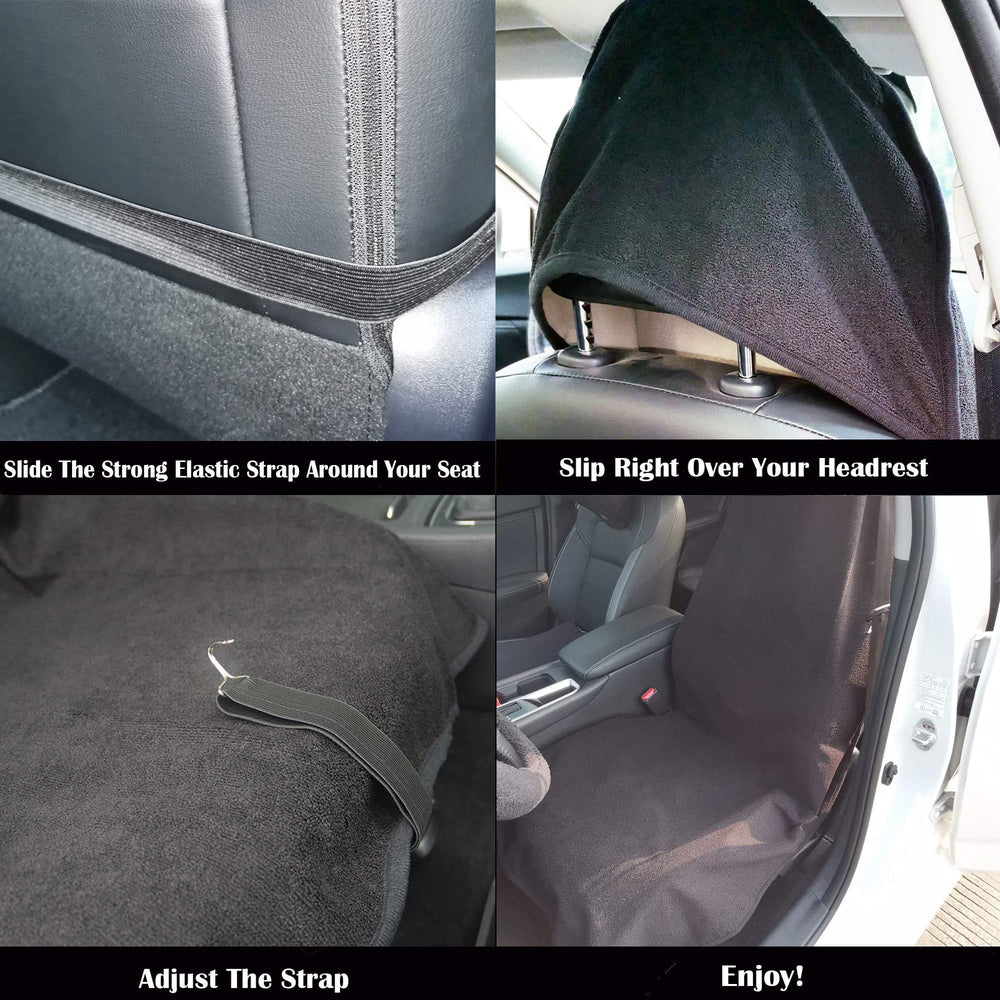 LoyaGour non-slip backing close-up keeping the protector securely in place