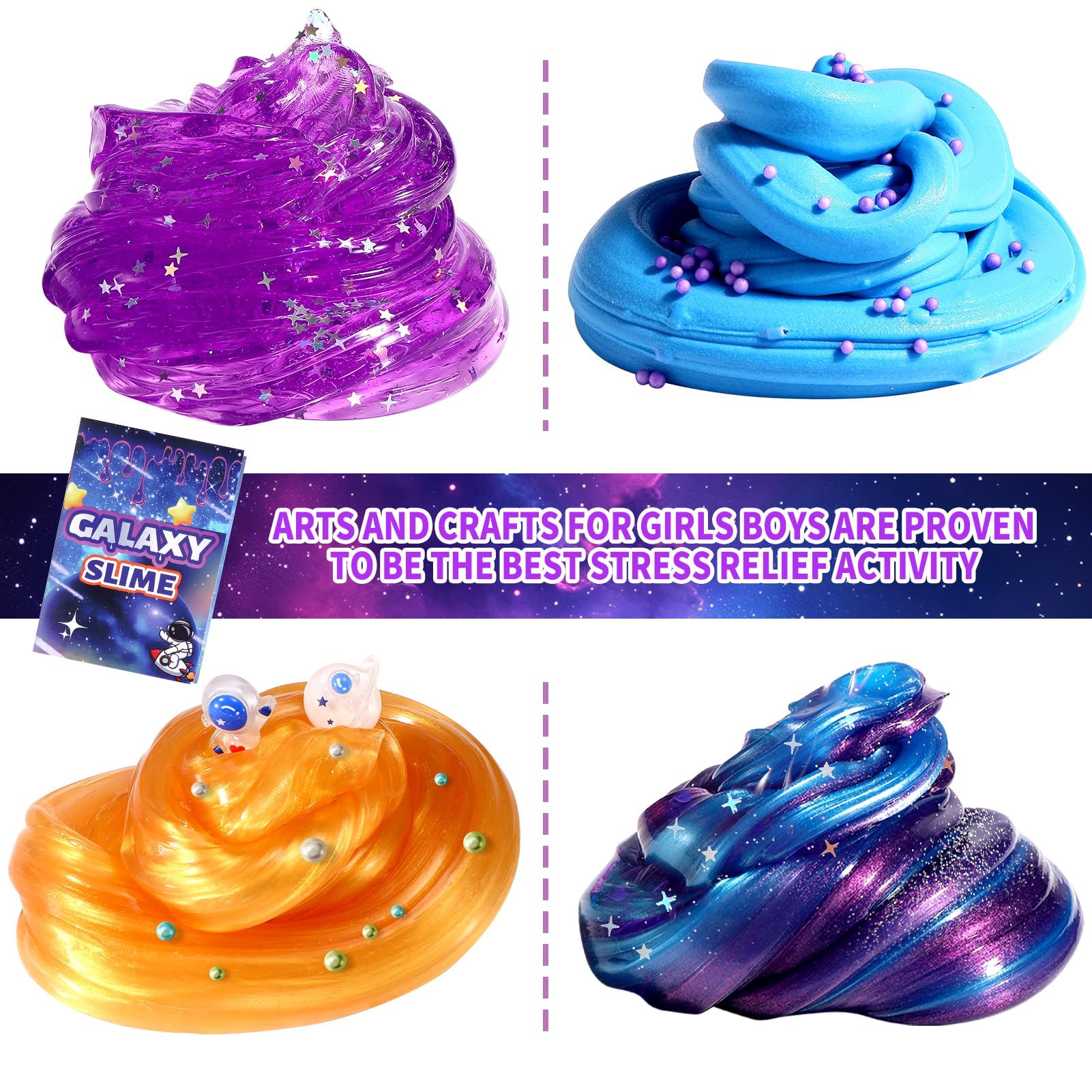 LPFEZRS contenedor unicornio cerrado para conservar slime y transportarlo