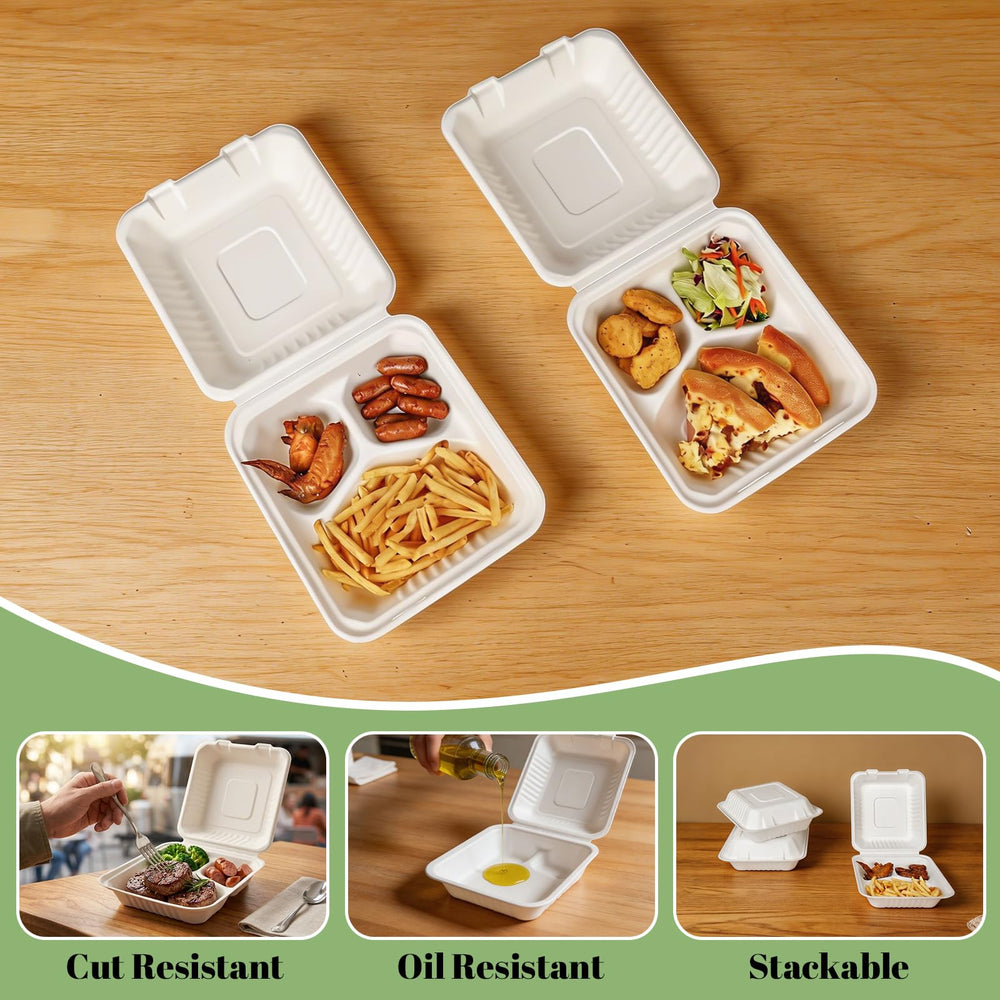 Lucklot envases apilados en caja, ahorro de espacio y orden