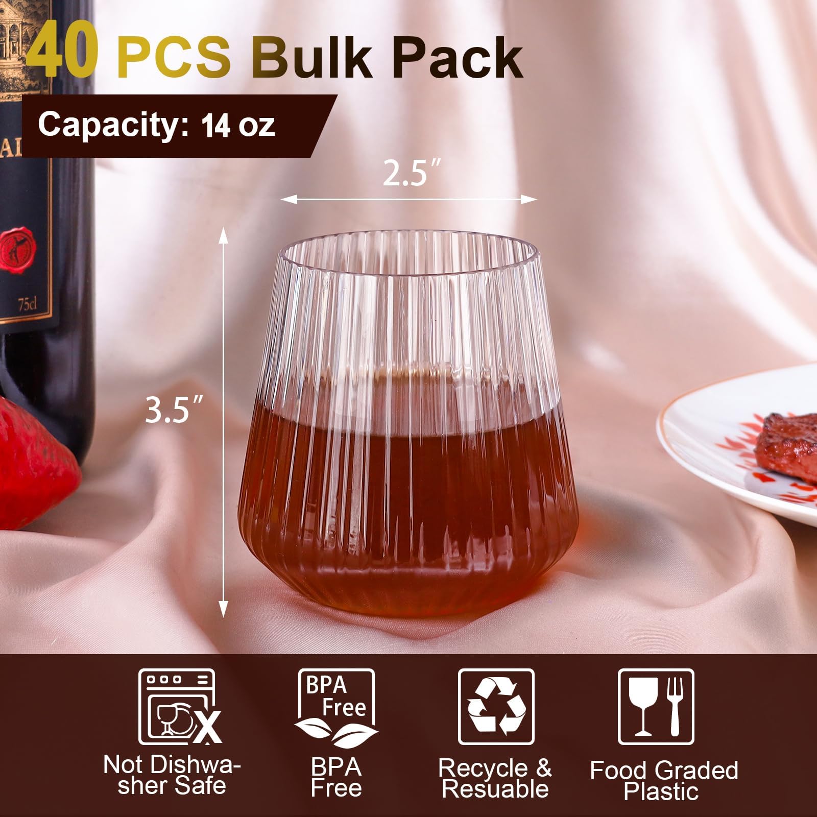 Lueumxc detalle de textura rayas origami que mejora el agarre