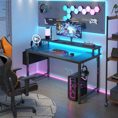 Lufeiya foco en la tira LED RGB mostrando colores ajustables para ambiente