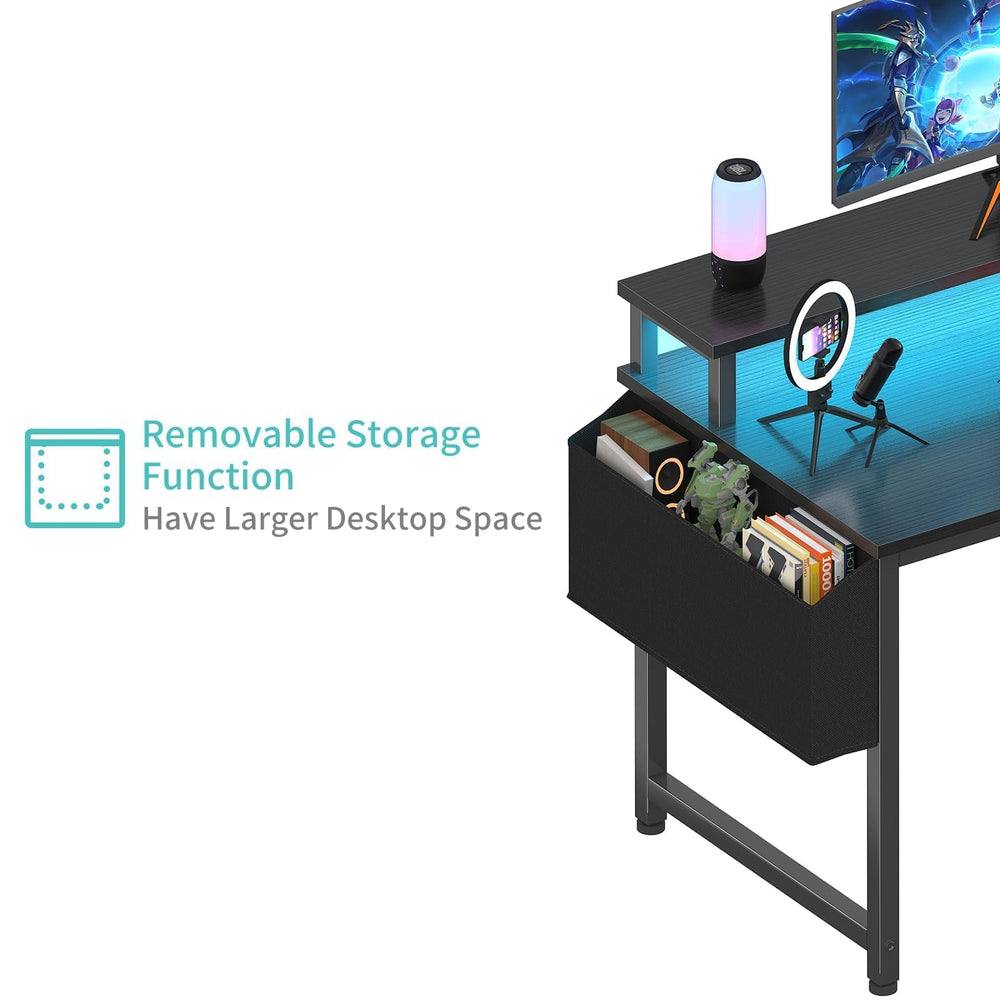 Lufeiya escritorio en habitación juvenil optimizando espacio y estilo