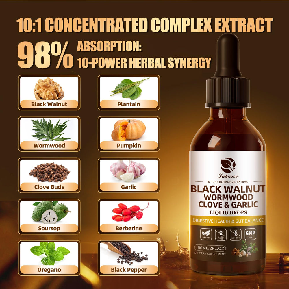 Lukaree etiqueta con lista de ingredientes y beneficios para lectura clara