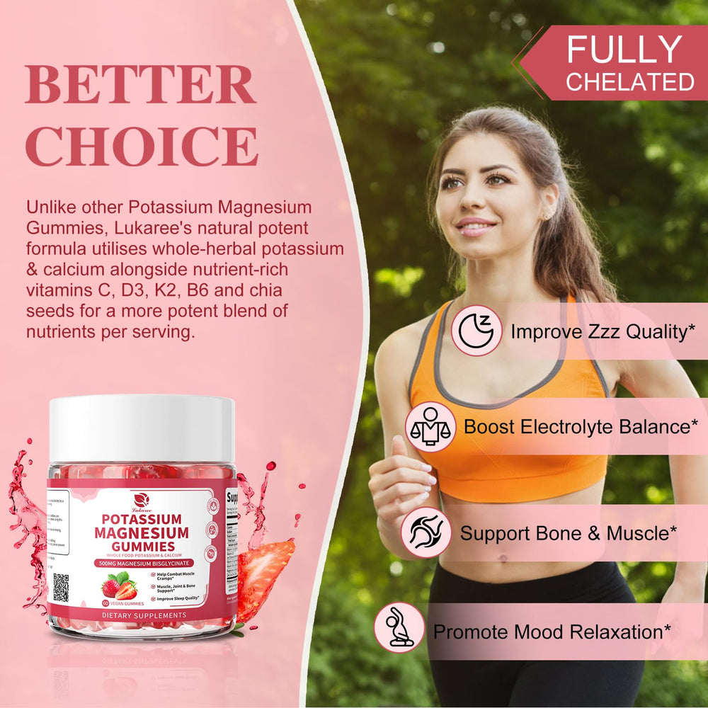 Lukaree etiqueta con lista de nutrientes y vitaminas visibles