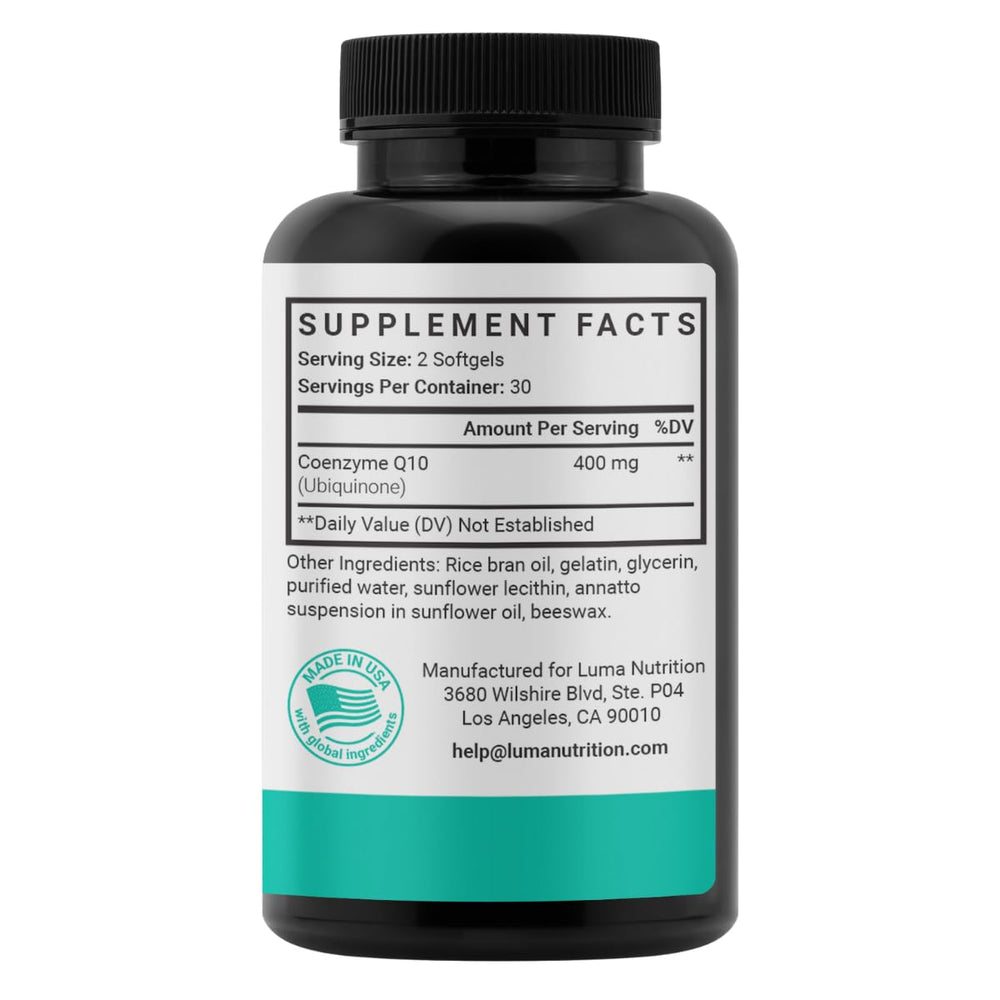 Luma Nutrition detalle de lista de ingredientes resaltando pureza y composición