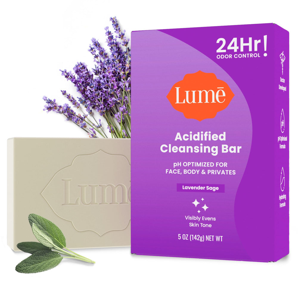 Lume barra lavanda frontal mostrando su formato compacto y aroma clásico