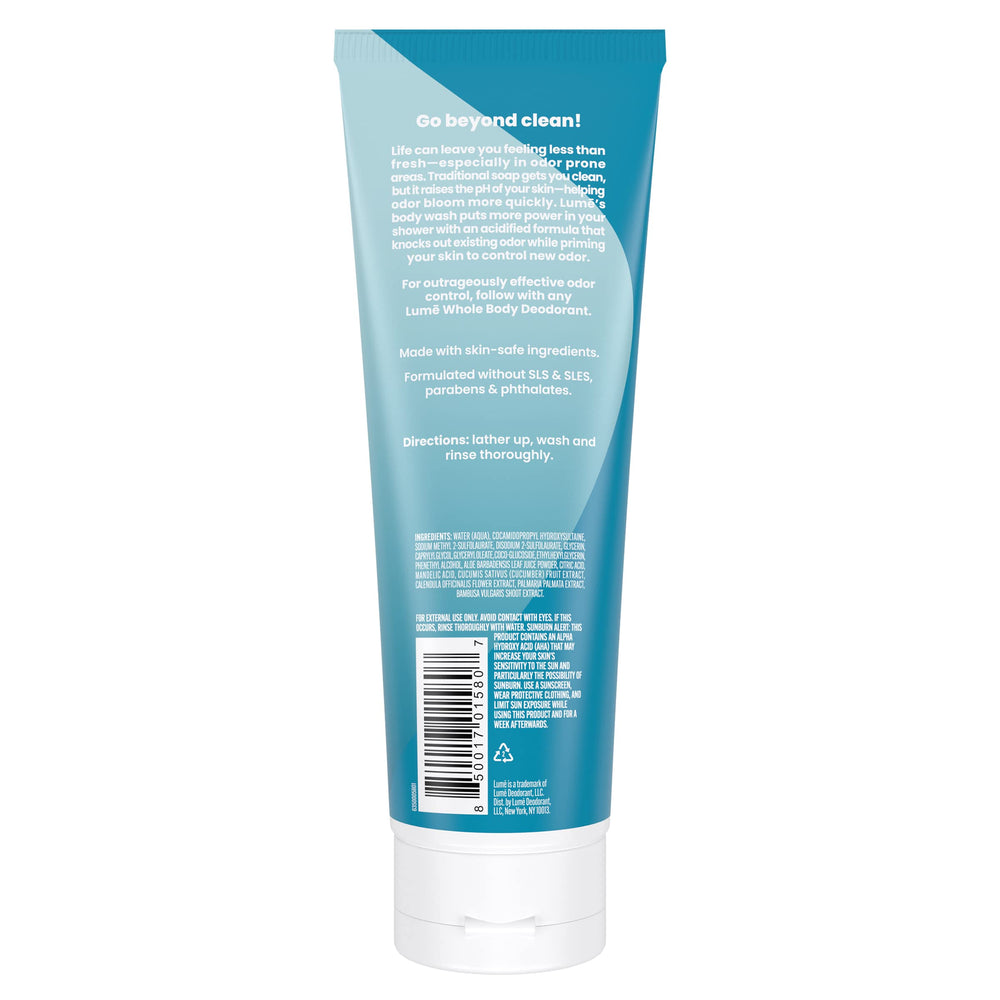 Lume textura del gel en la mano mostrando consistencia suave y control de olor