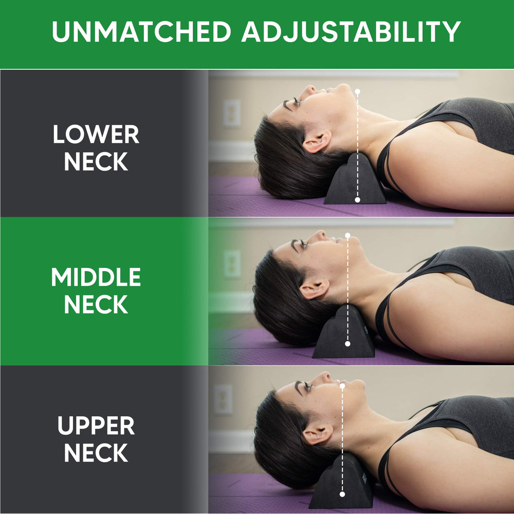Lumia Wellness uso tumbado boca arriba para tracción cervical segura