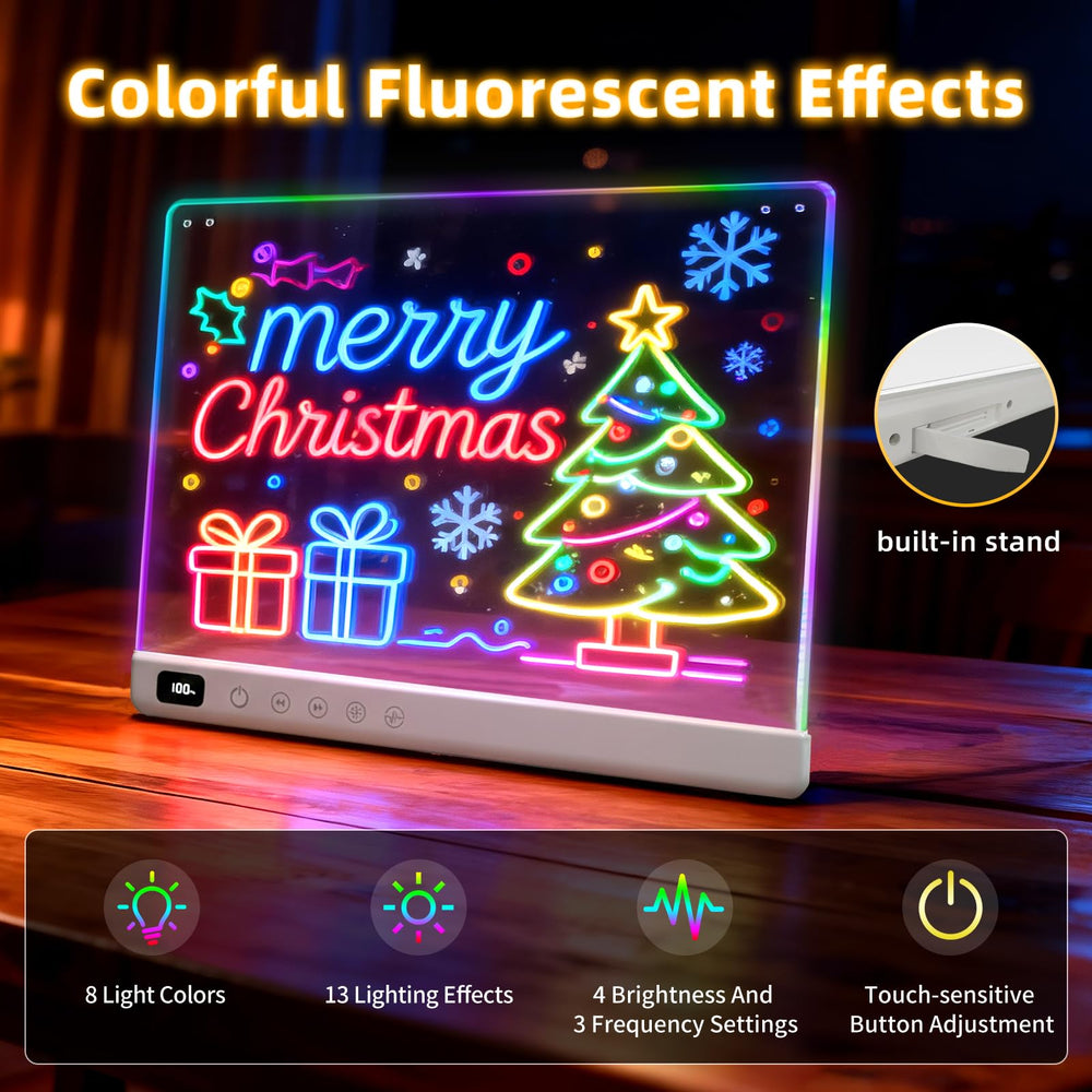 LUMIBOARD efecto dinámico de colores que potencia ilustraciones