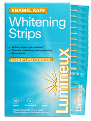 Lumineux paquete frontal mostrando 9 tratamientos y diseño limpio