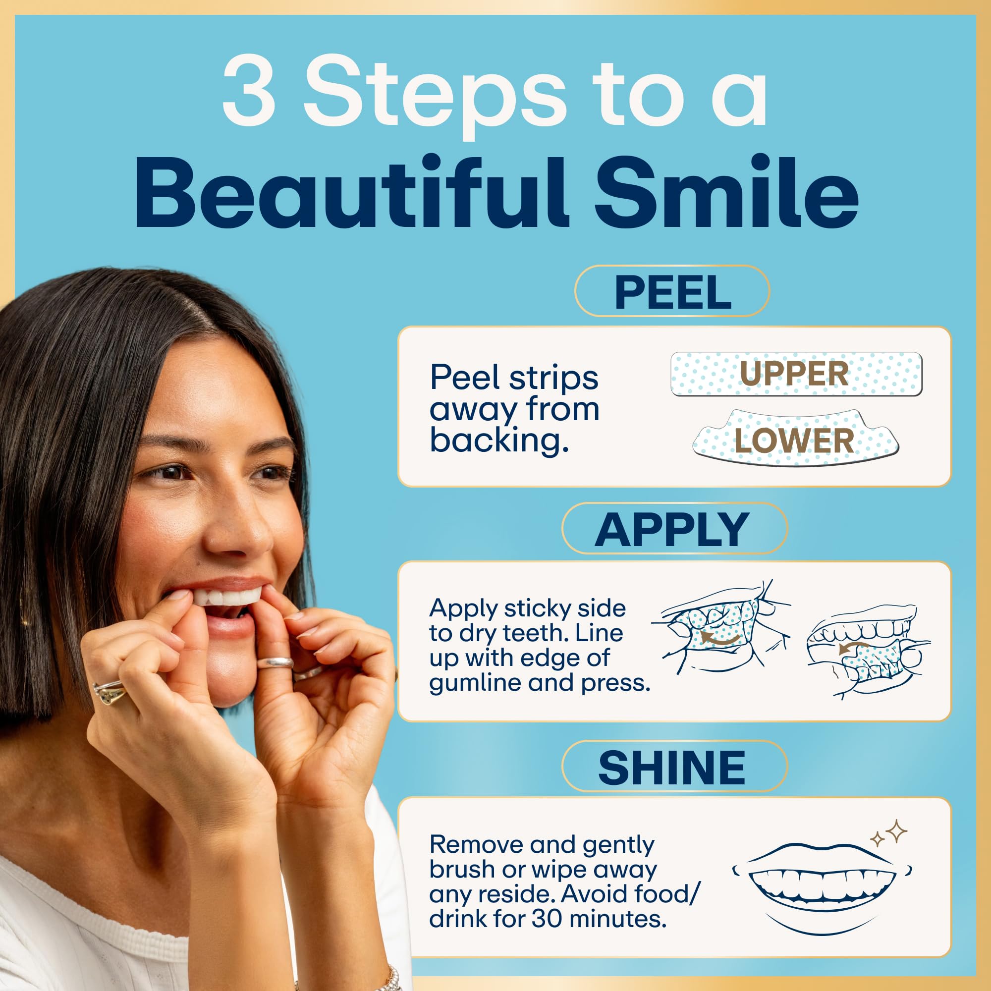 Lumineux sonrisa tras tratamiento con menor apariencia de manchas