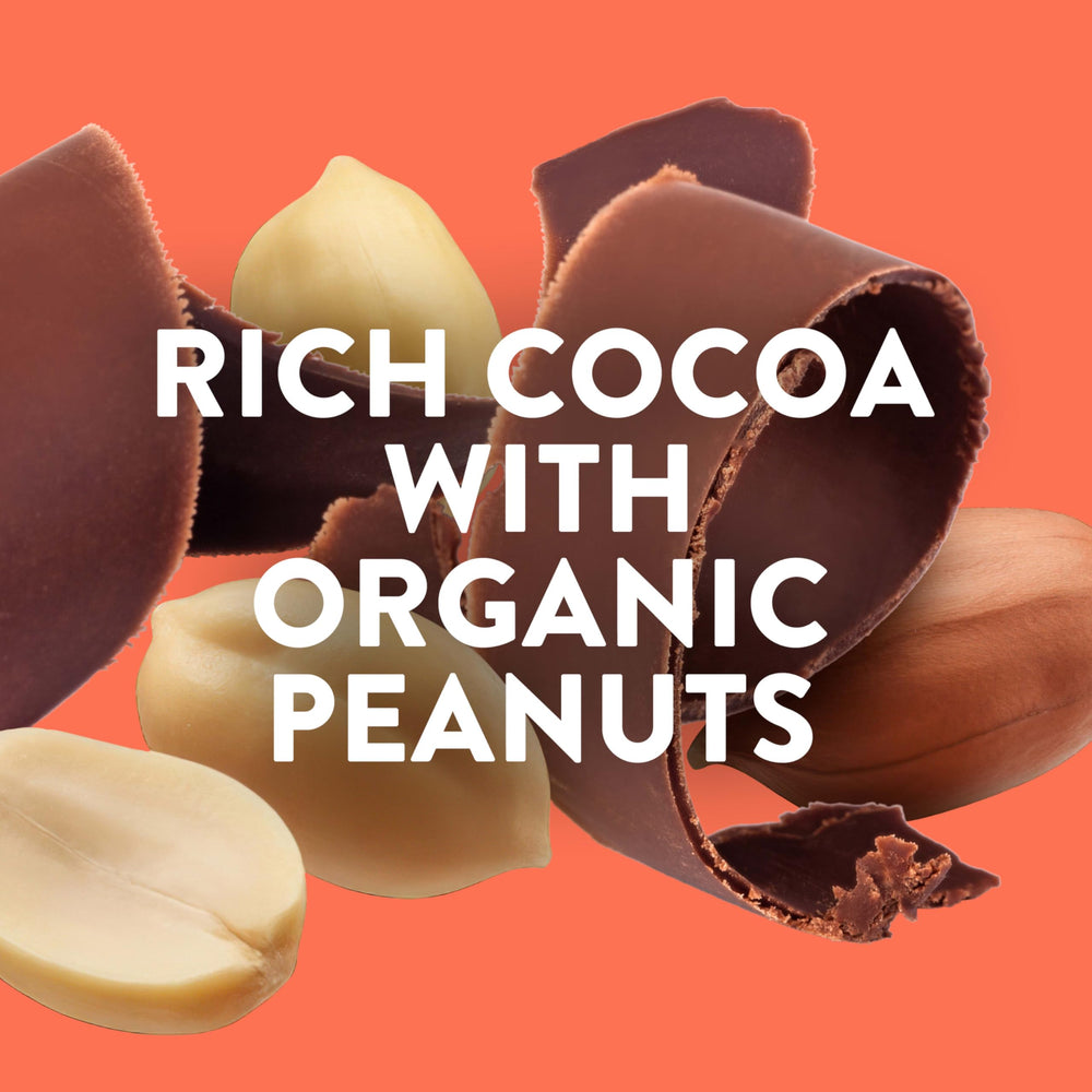 Luna Bar ingredientes con avena orgánica y cacahuete para nutrición