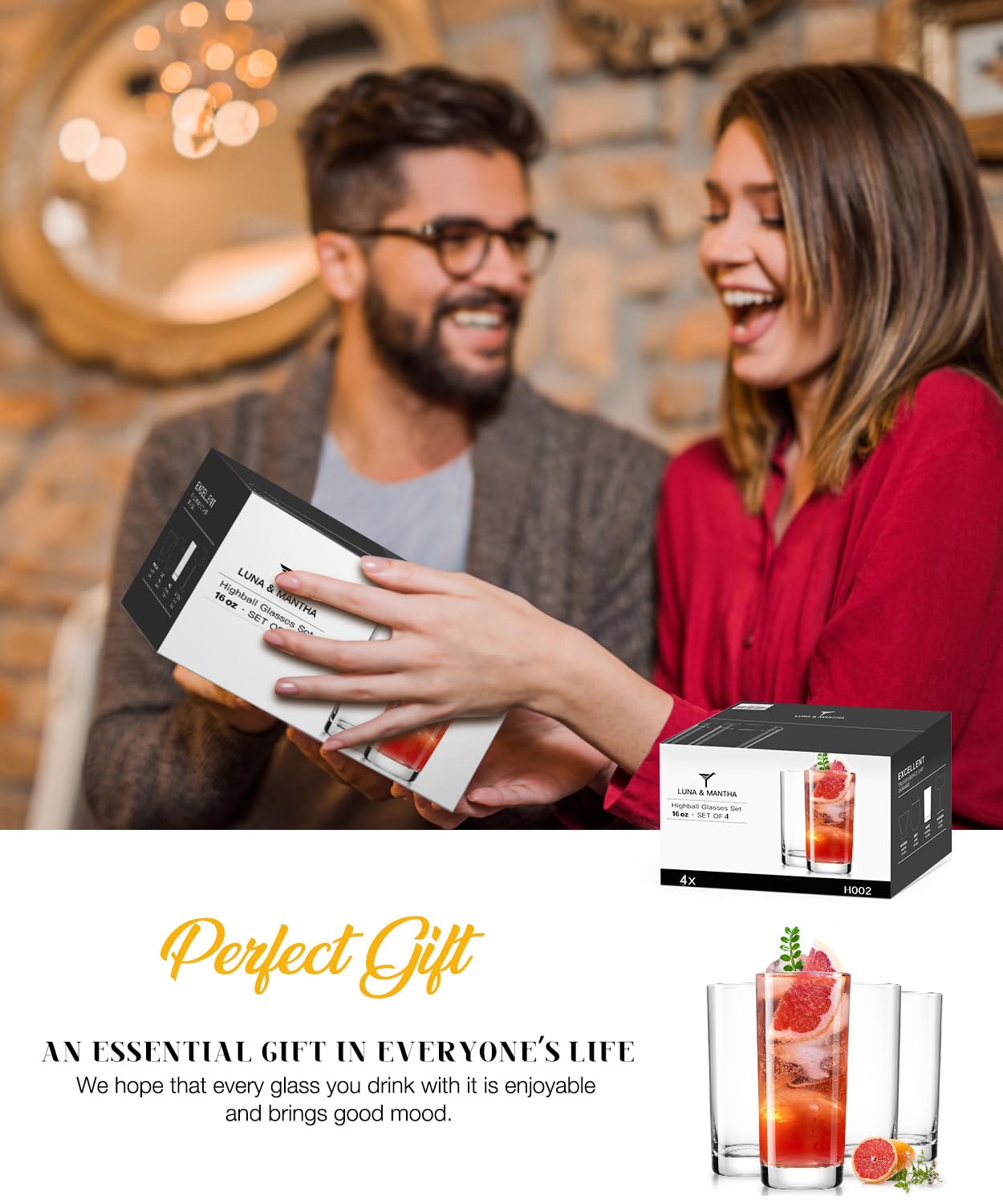 LUNA & MANTHA empaque listo para regalar con presentación cuidada