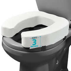 Lunderg vista frontal del asiento elevador con diseño universal y aspecto firme
