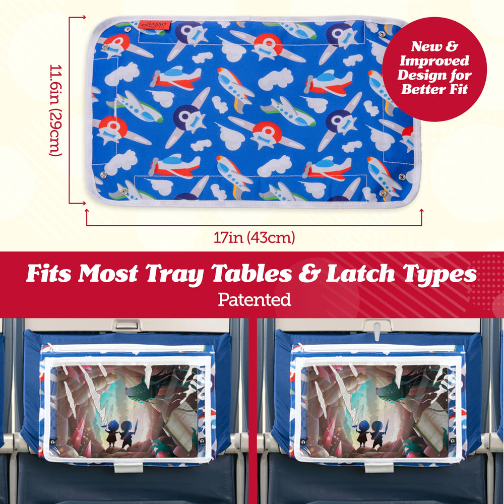 Lusso Gear textura del tejido resistente y fácil de limpiar, ideal para viajes con niños