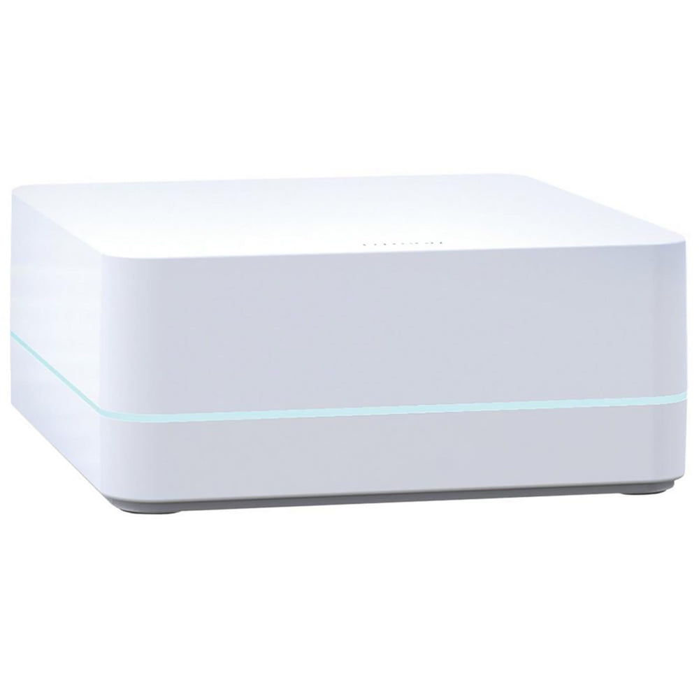Lutron Caséta hub puertos ethernet y conexiones para instalación sencilla
