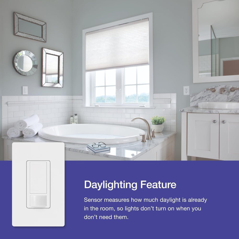 Lutron Maestro caja abierta mostrando contenido incluido, preparación rápida