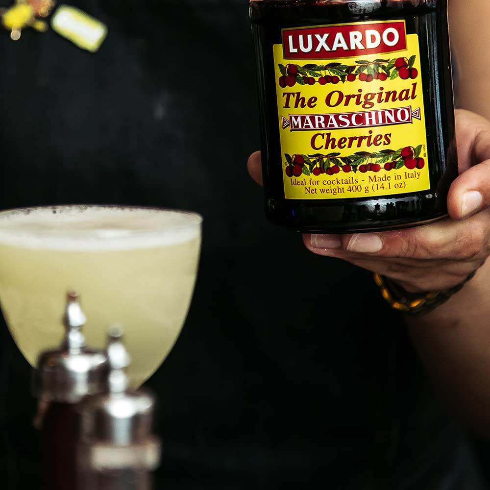 Luxardo etiqueta con certificación kosher certificando calidad