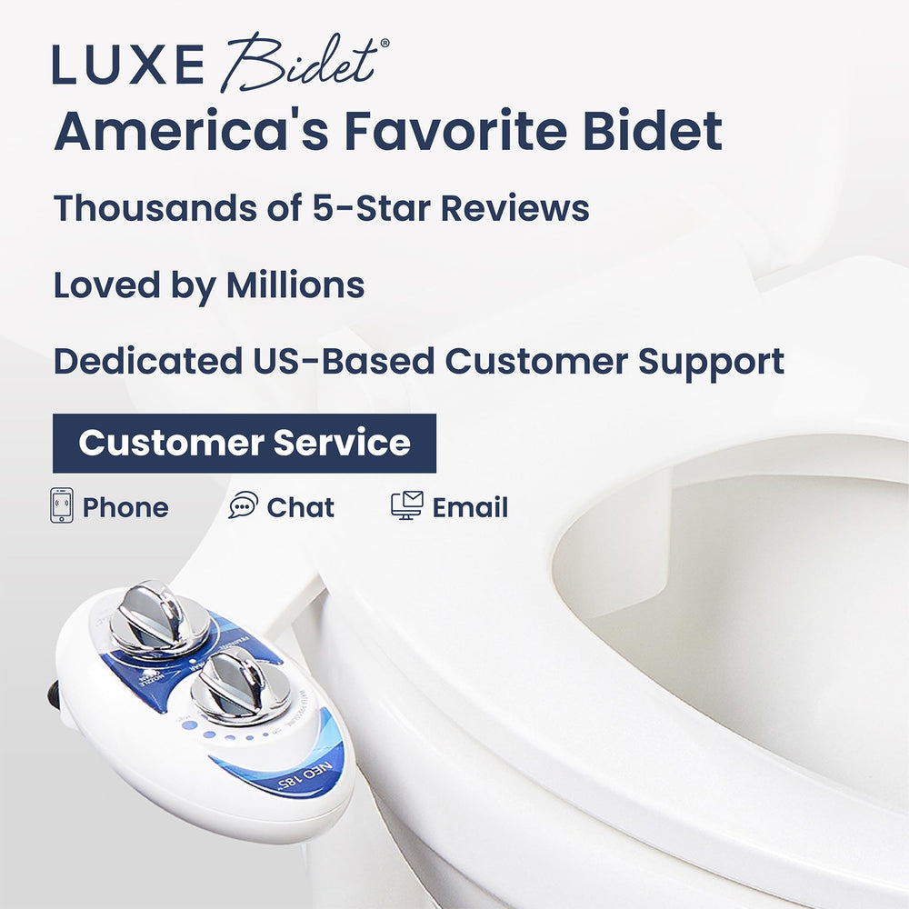 LUXE Bidet en baño decorado ilustrando aspecto estético