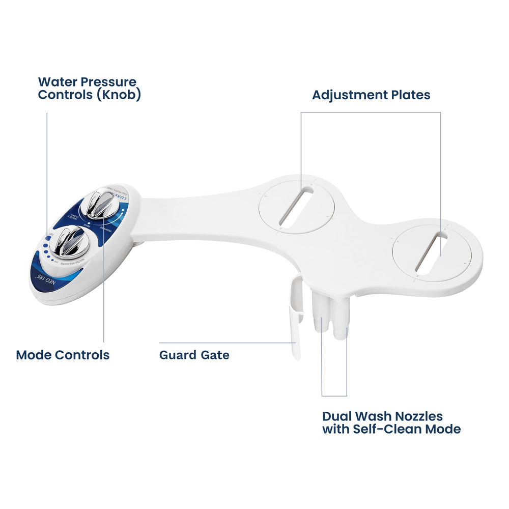 LUXE Bidet herramientas e instrucciones para instalación rápida